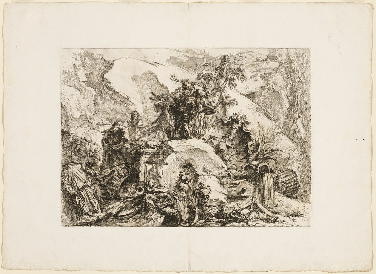 Skeletten av Giovanni Battista Piranesi