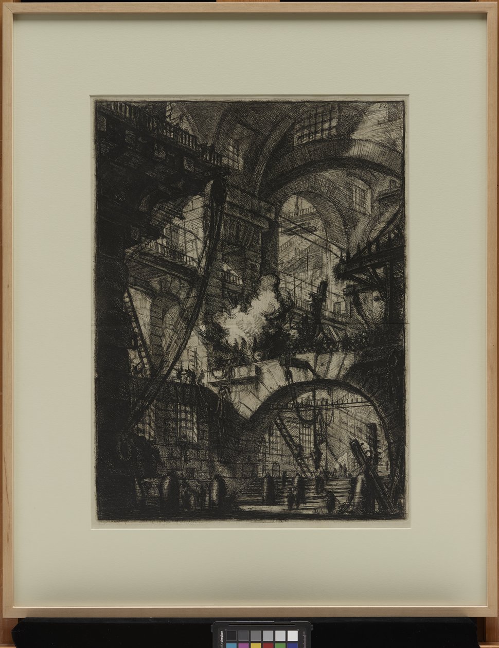 The Smoking Fire, ca 1761 (etsning) av Giovanni Battista Piranesi
