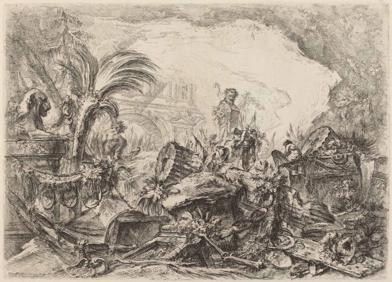 Triumfbågen av Giovanni Battista Piranesi