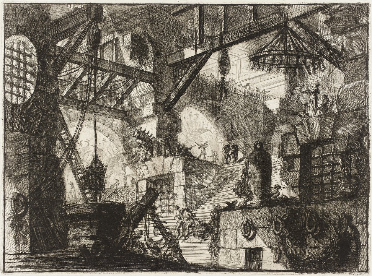 Brunnen av Giovanni Battista Piranesi