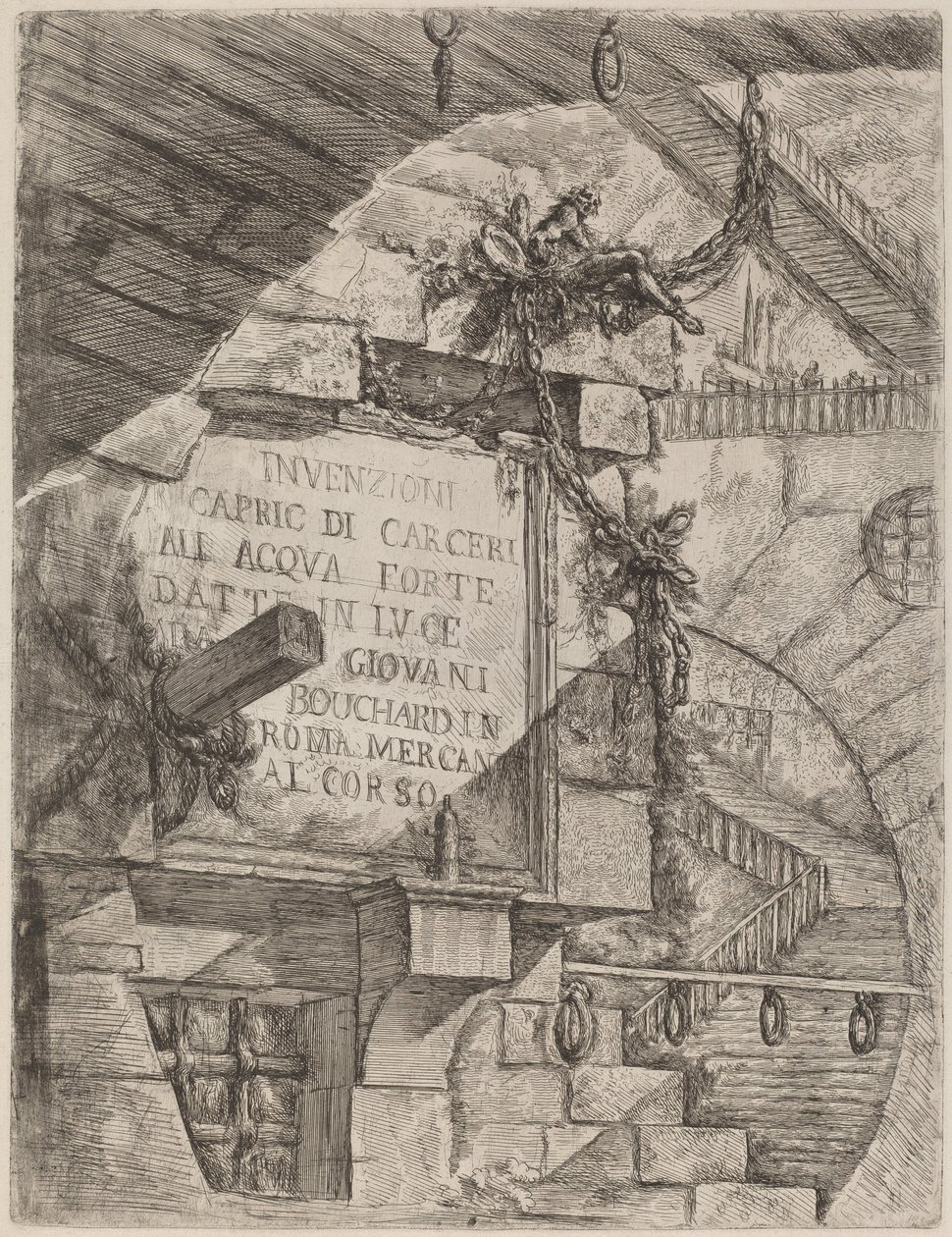 Titelskylt av Giovanni Battista Piranesi