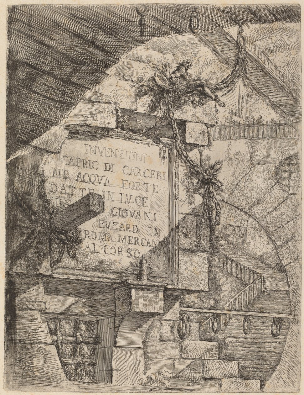 Titelskylt av Giovanni Battista Piranesi