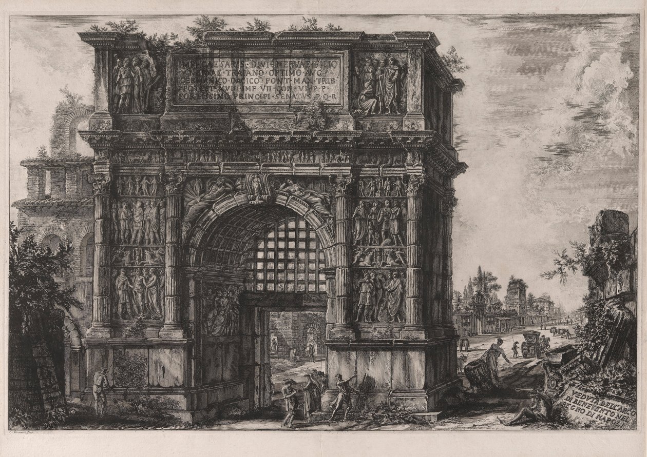 Utsikt över av Giovanni Battista Piranesi