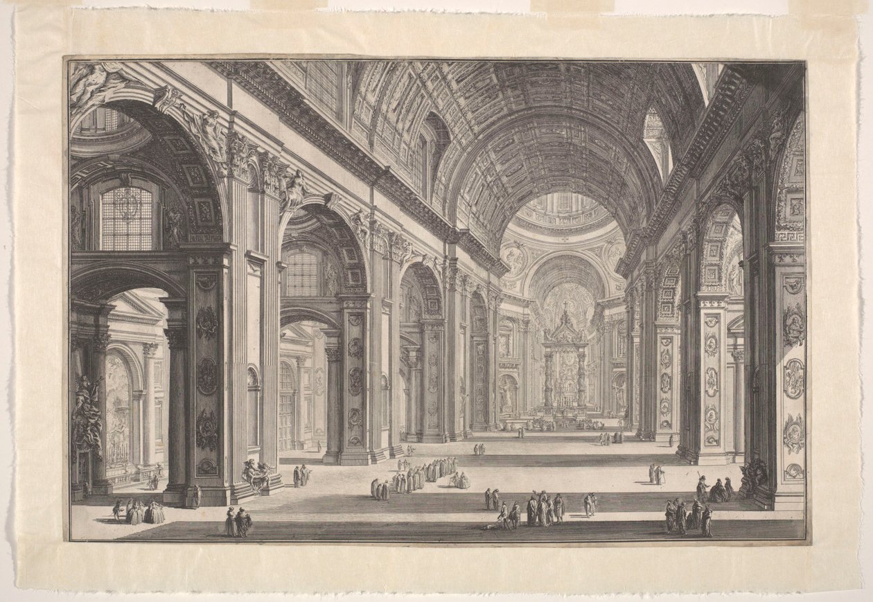 Vy över Rom av Giovanni Battista Piranesi