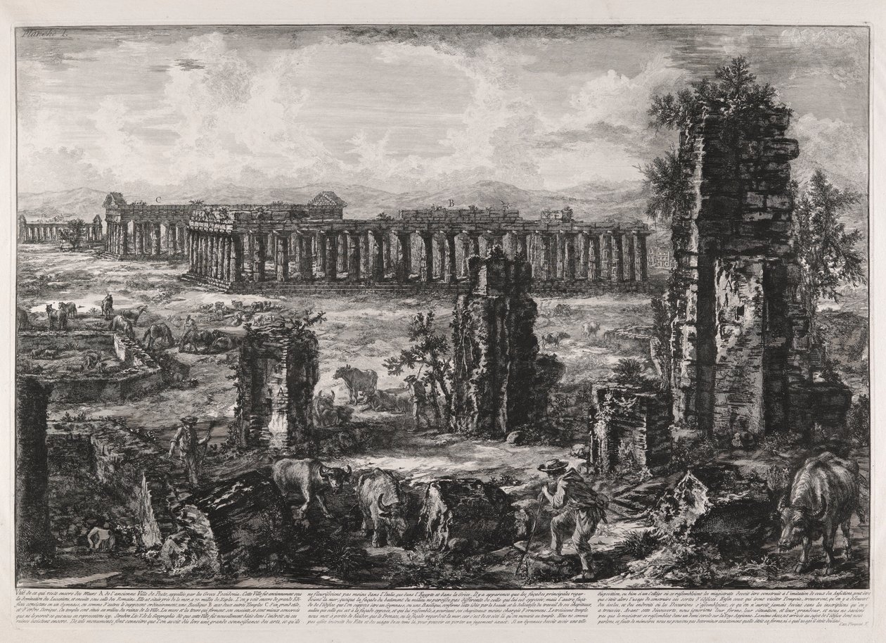 Sett? av det som ännu återstår av A. de l av Giovanni Battista Piranesi