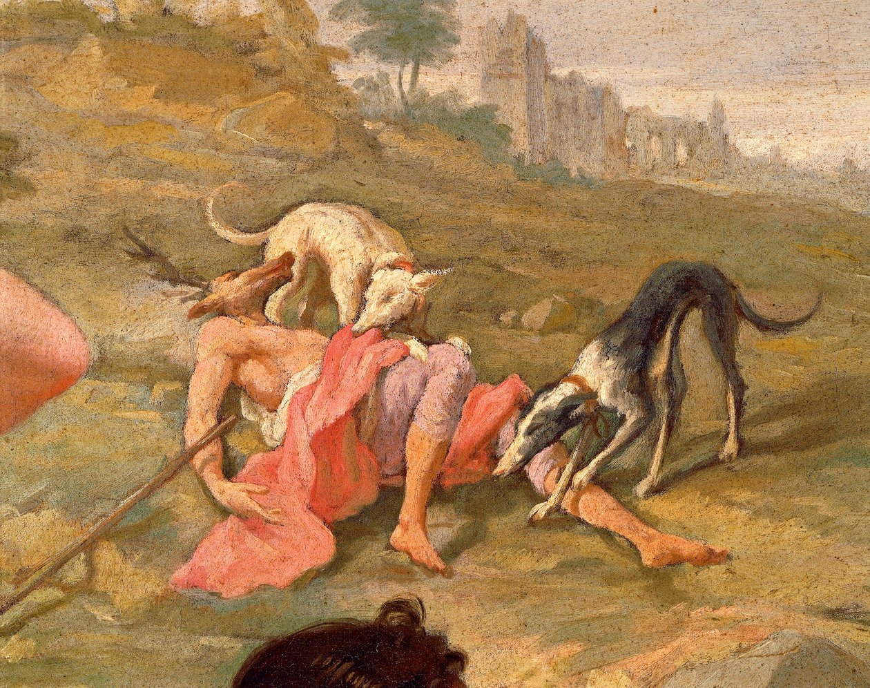 Diana ma Actaeonswed av Giovanni Battista Pittoni