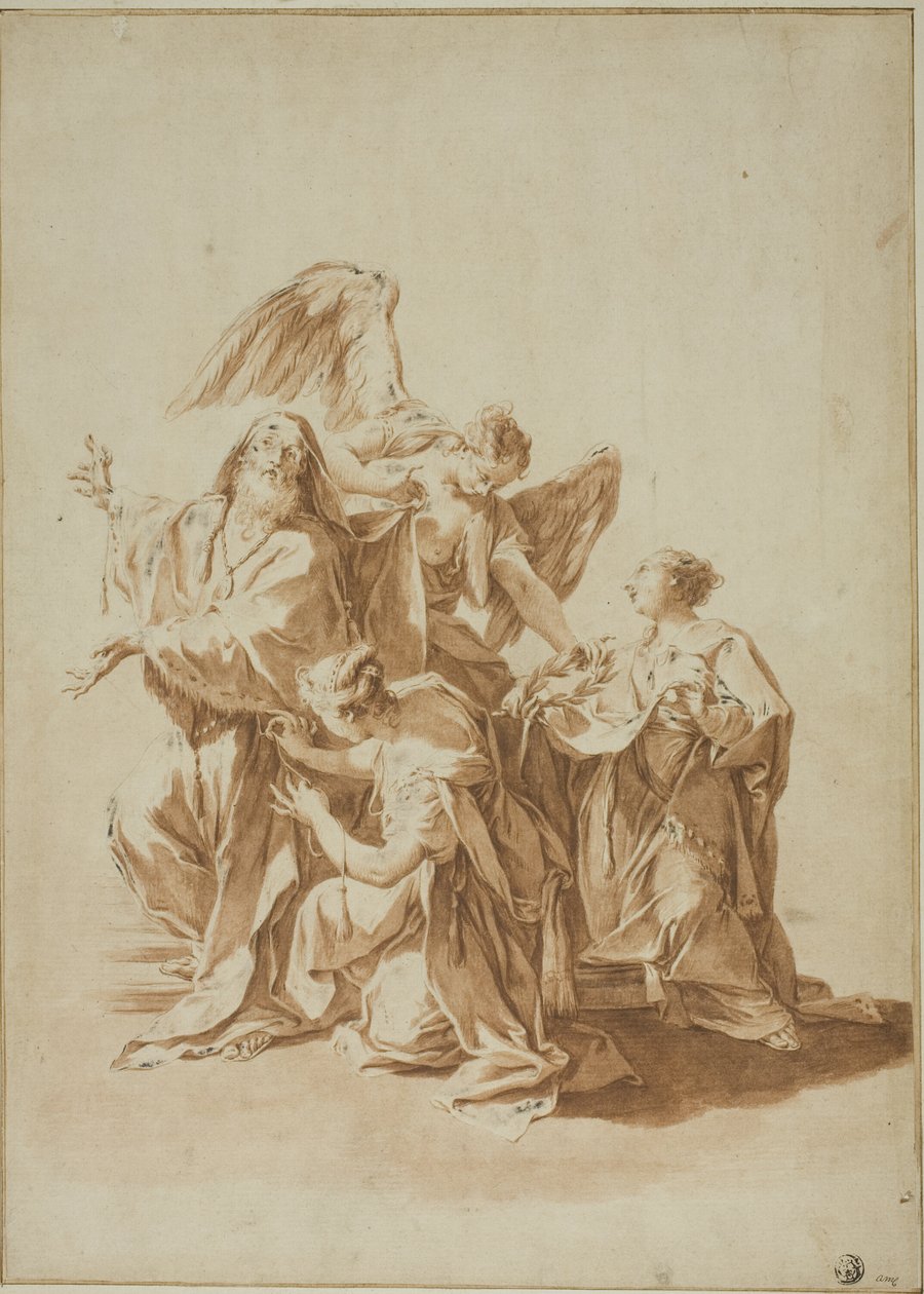 Epitafium över Charles Sackville av Giovanni Battista Pittoni the Younger