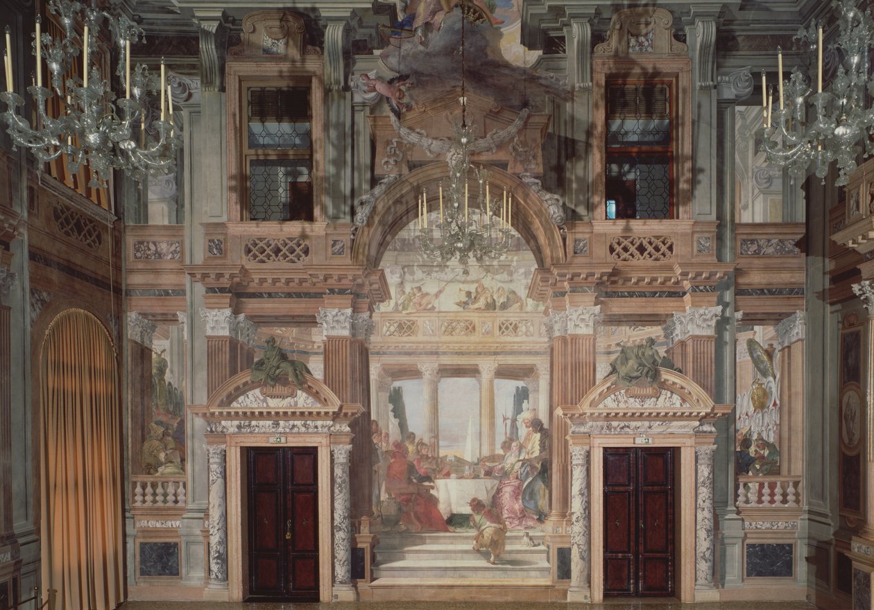 Cleopatras bankett, 1747-50 (se även 176188 och 176768) av Giovanni Battista Tiepolo