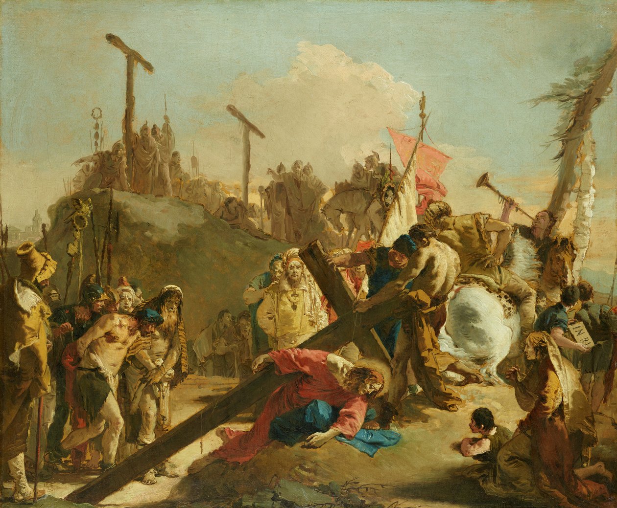 Kristi korsbärande av Giovanni Battista Tiepolo
