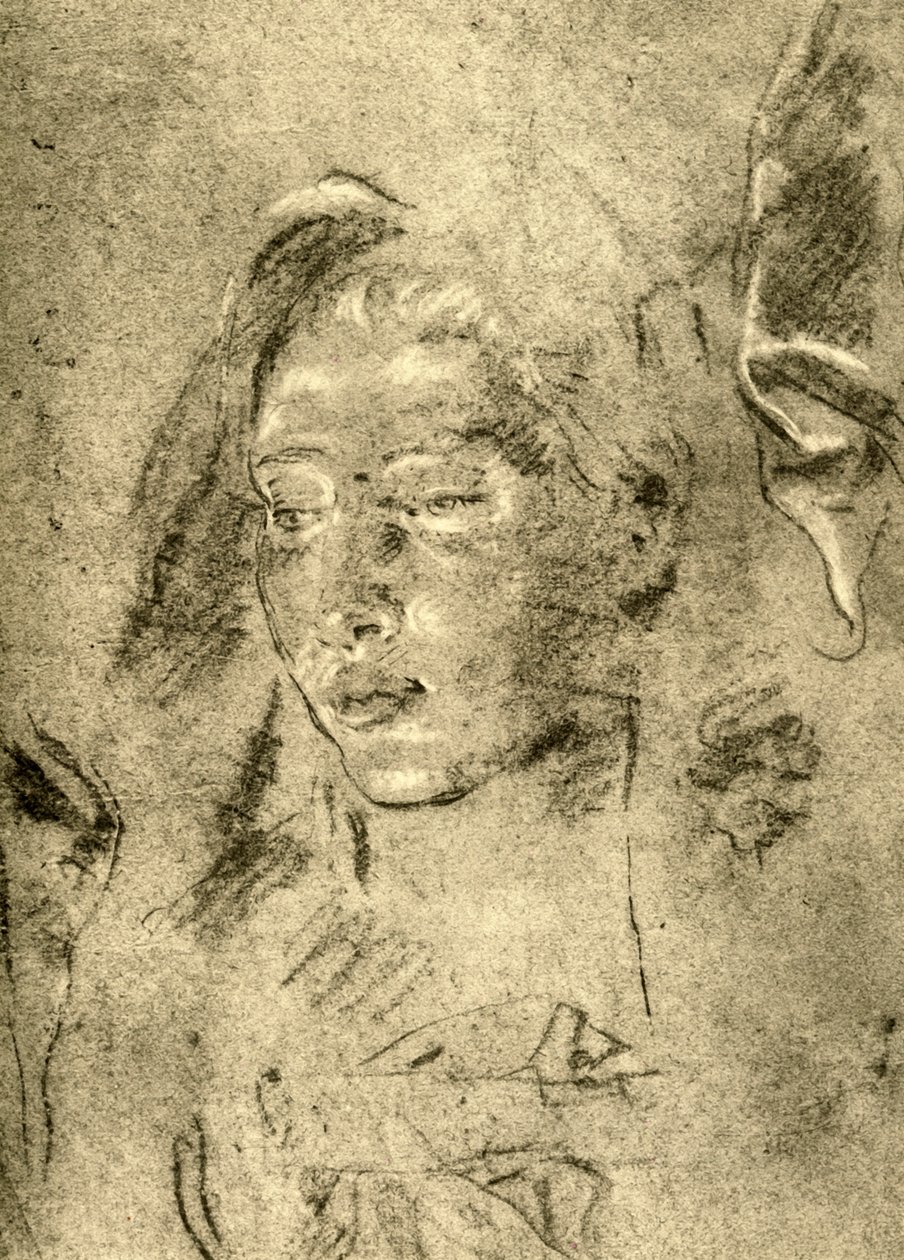 Chef för en ung kvinna, mitten av 1700-talet, 1928 av Giovanni Battista Tiepolo