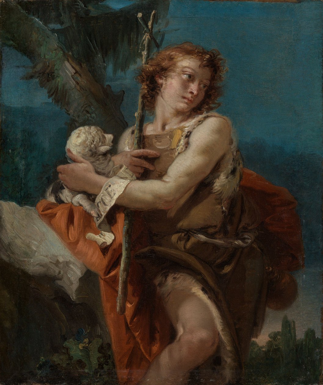 Johannes Döparen av Giovanni Battista Tiepolo