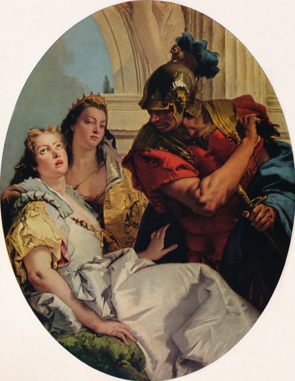 Scen från antikens historia, c1750 av Giovanni Battista Tiepolo