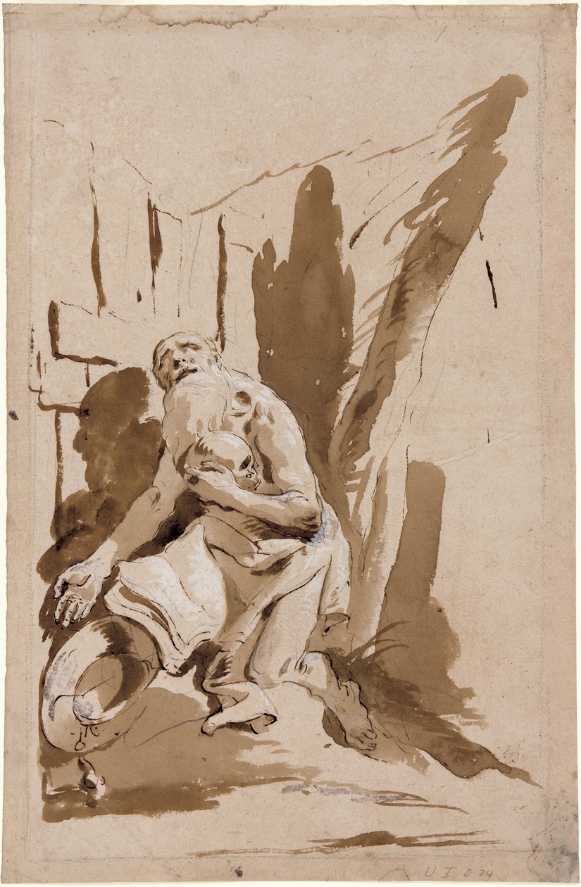 Sankt Hieronymus av Giovanni Battista Tiepolo