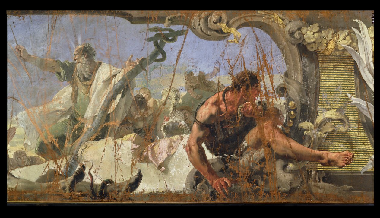 Den fräcka ormen av Giovanni Battista Tiepolo