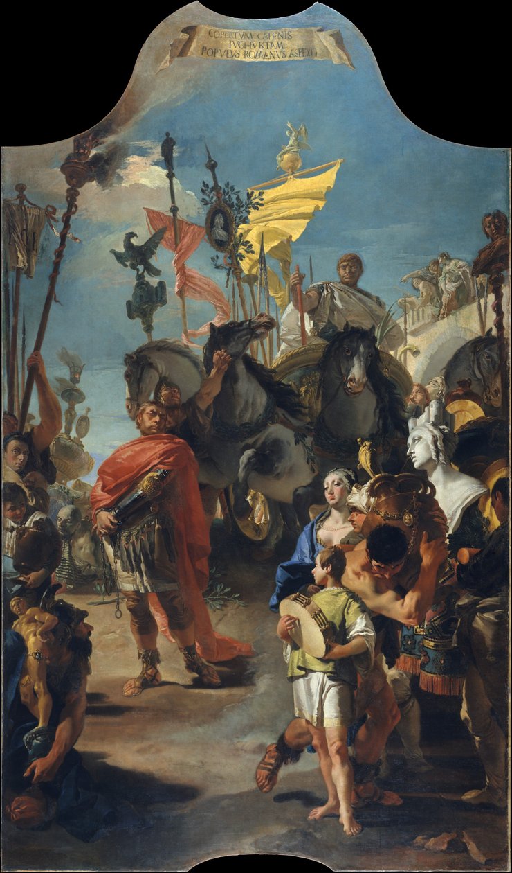 Marius triumf av Giovanni Battista Tiepolo