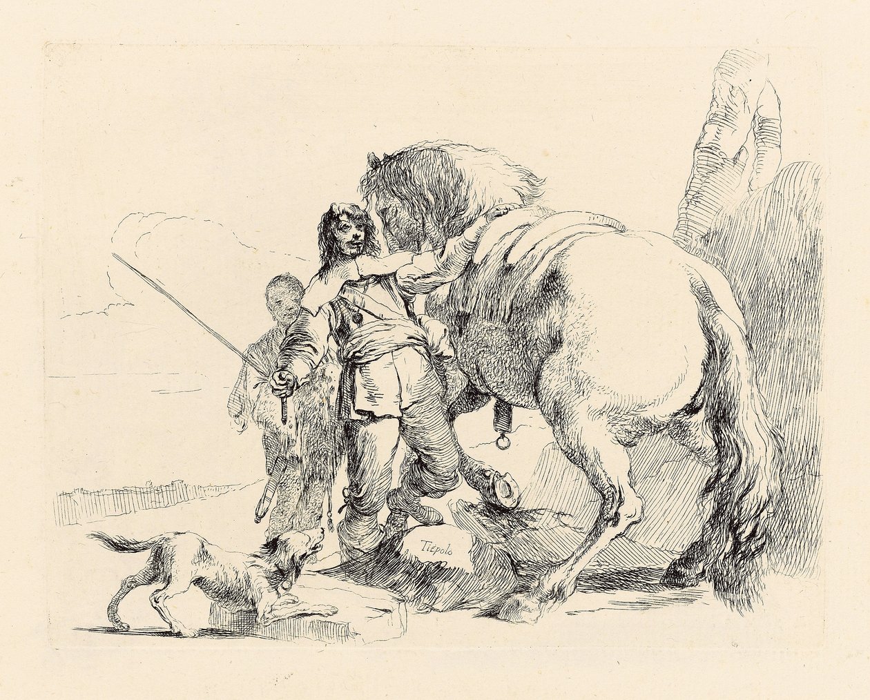 Vari Capricci, före 1750 av Giovanni Battista Tiepolo
