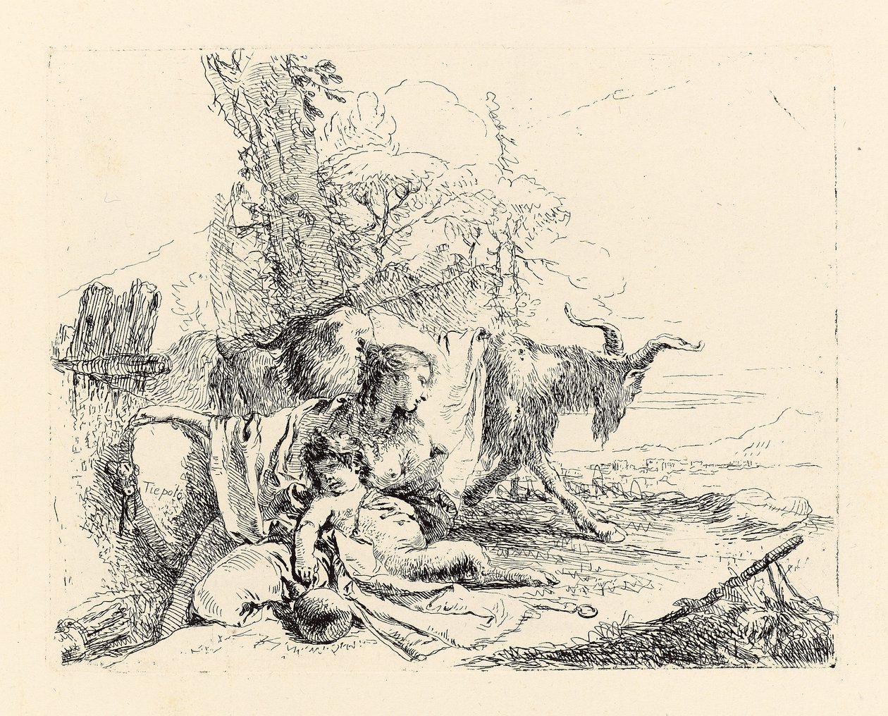 Vari Capricci, före 1750 av Giovanni Battista Tiepolo
