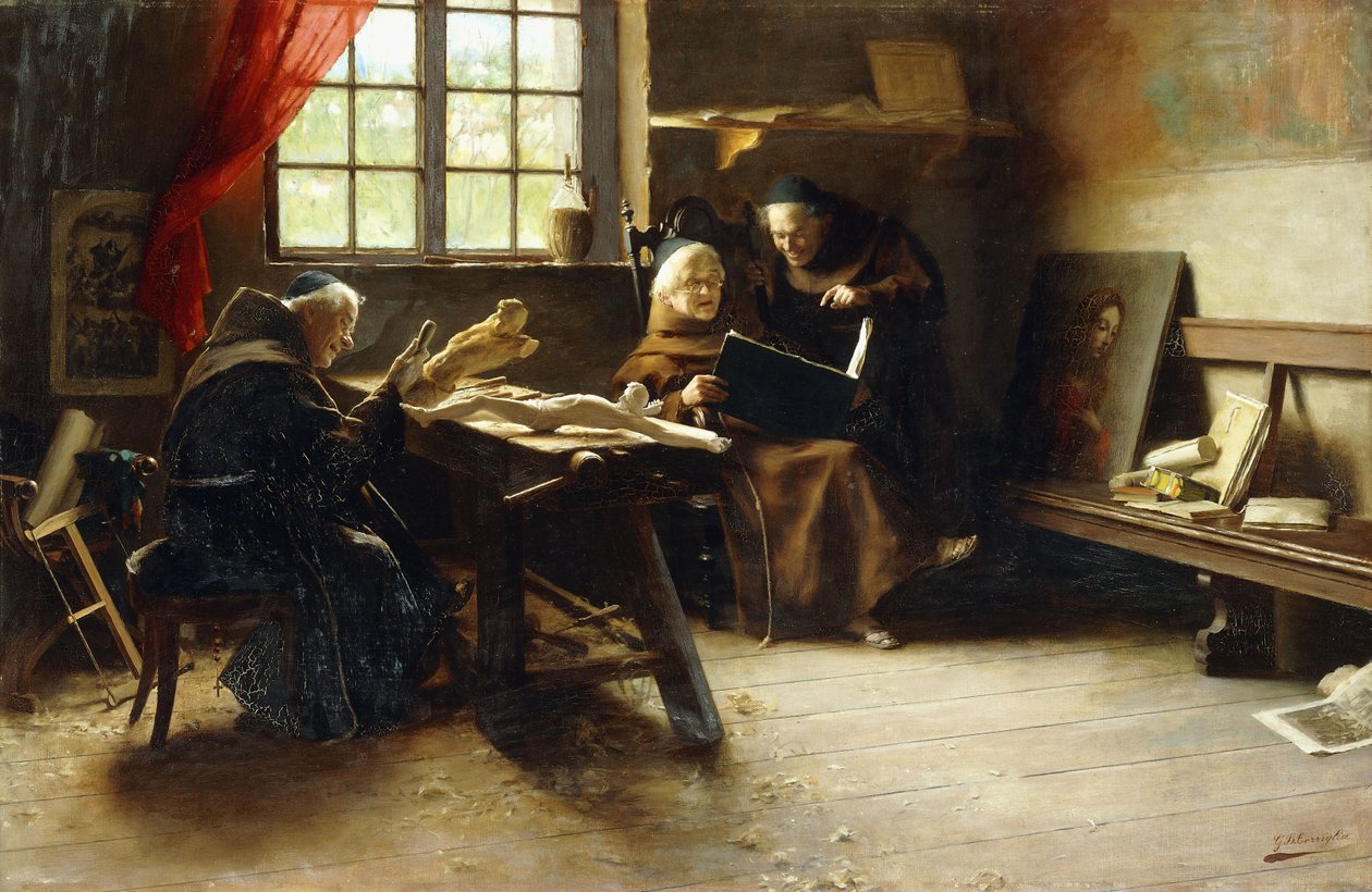Gudomlig inspiration av Giovanni Battista Torriglia