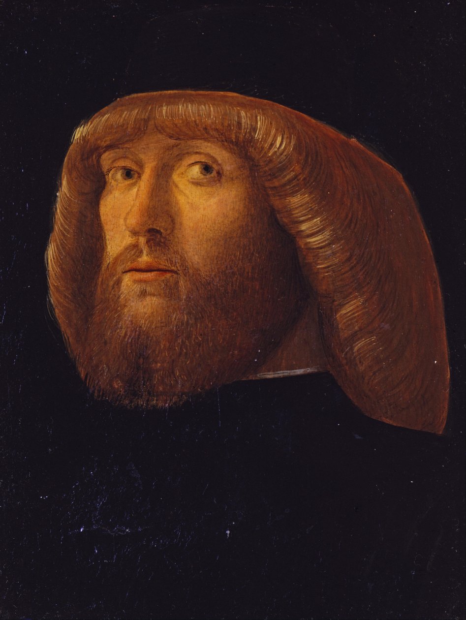 En skäggig man av Giovanni Bellini