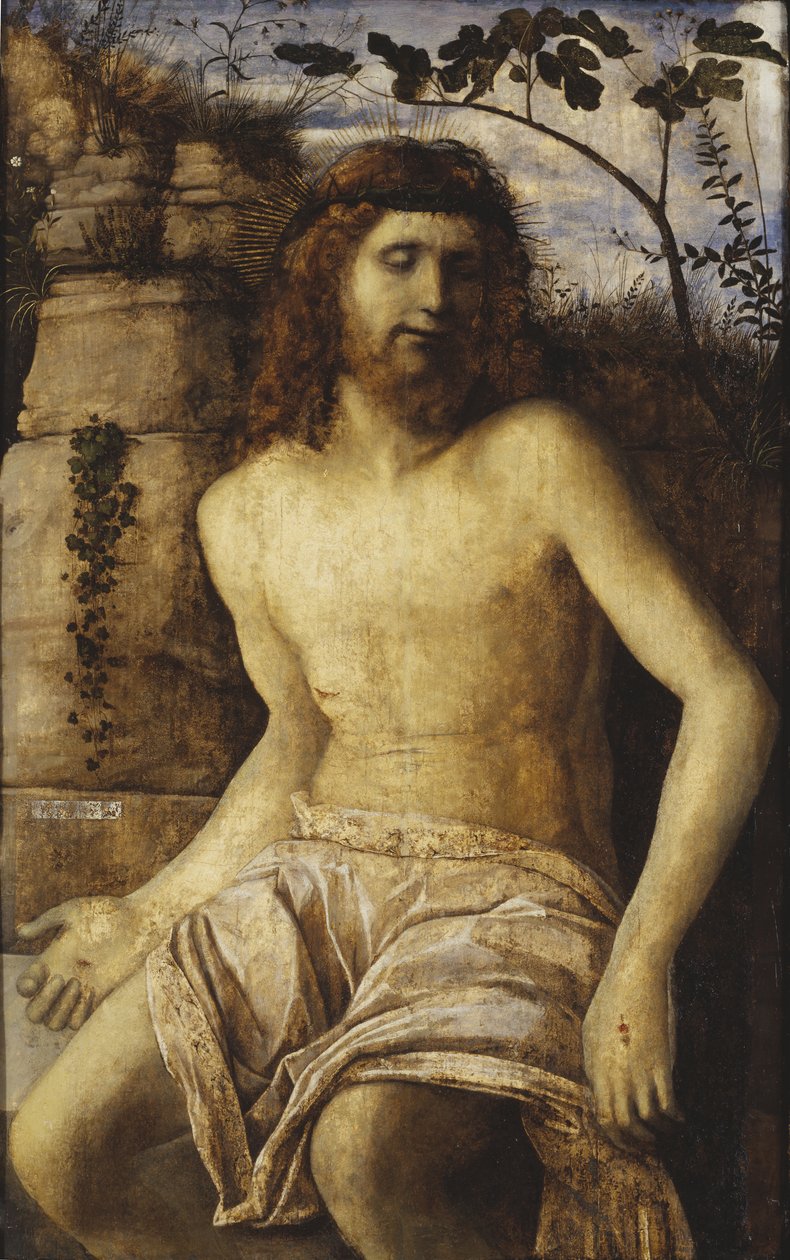 Kristus krönt med törnar, ca 1500 av Giovanni Bellini