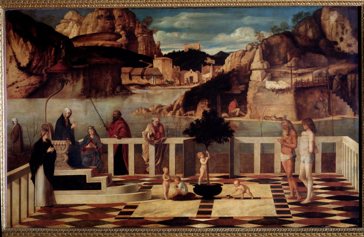 Helig allegori (målning, ca 1487) av Giovanni Bellini