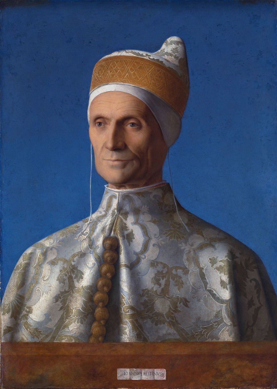 Italienska: Porträtt av doge Leonardo Loredan Porträtt av doge Leonardo Loredan av Giovanni Bellini