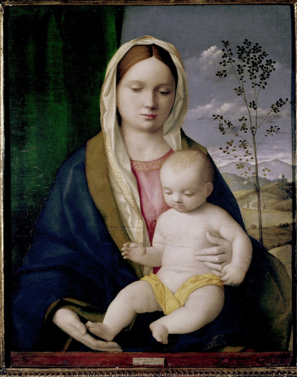Madonna och barn av Giovanni Bellini
