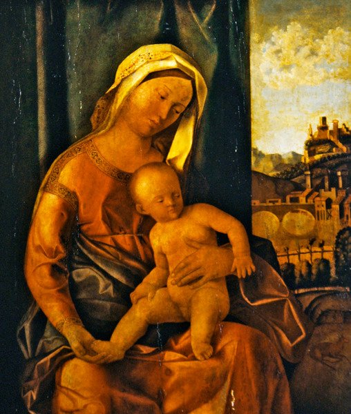 Madonna och barn av Giovanni Bellini