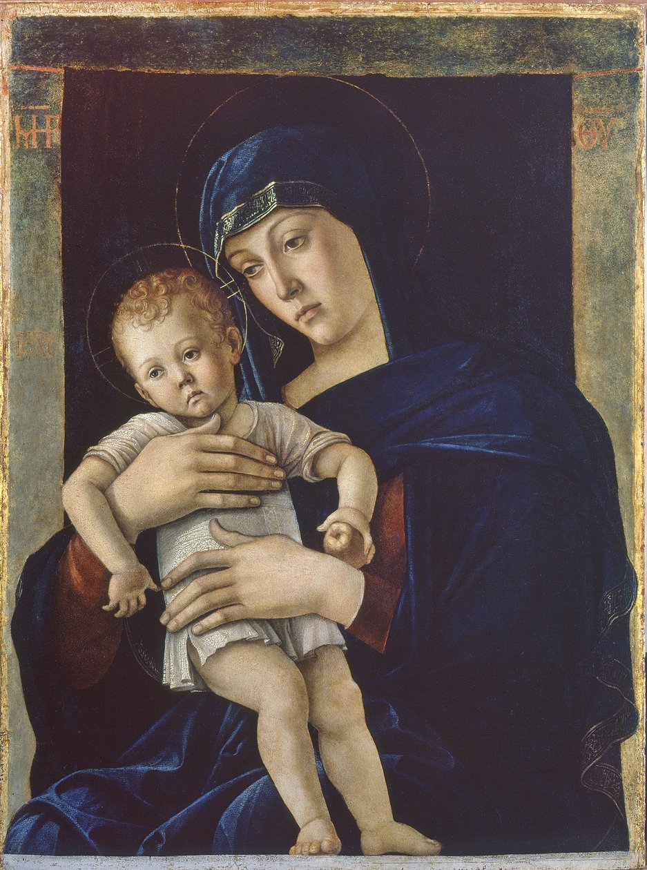 Madonna och barn av Giovanni Bellini