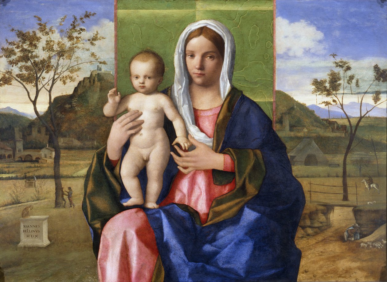 Madonna och barn av Giovanni Bellini