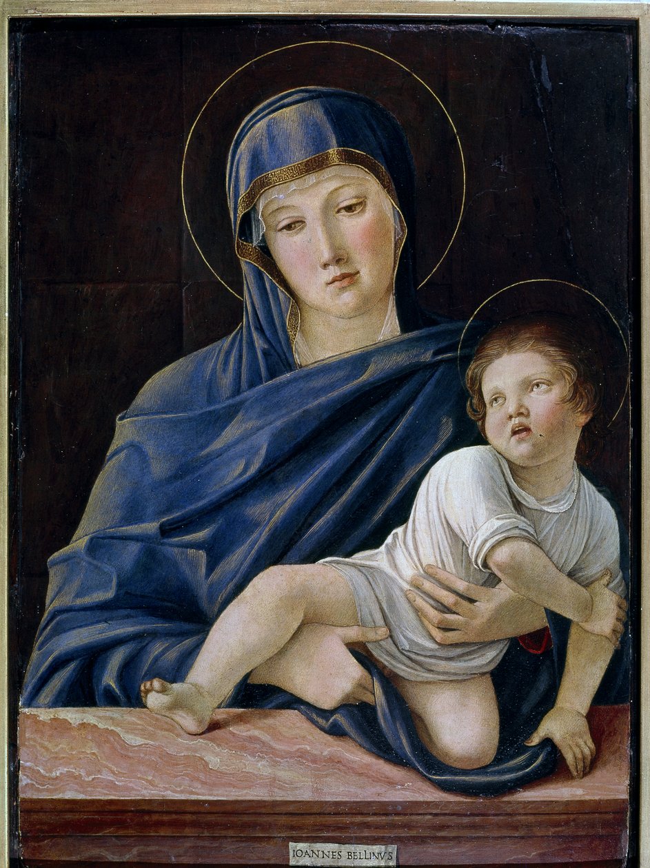 Vår Fru Lochis. Madonna och barn av Giovanni Bellini