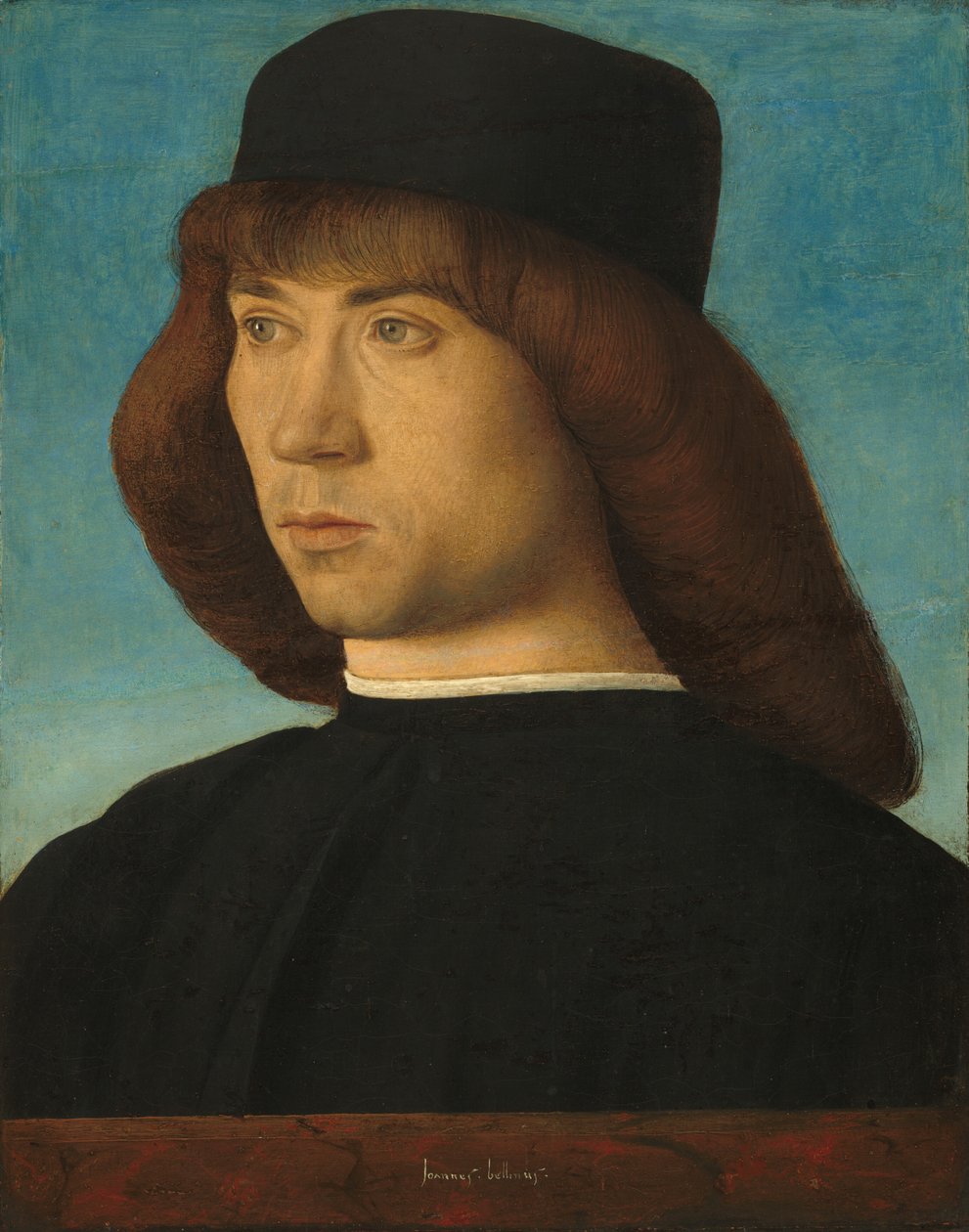 Porträtt av en ung man av Giovanni Bellini