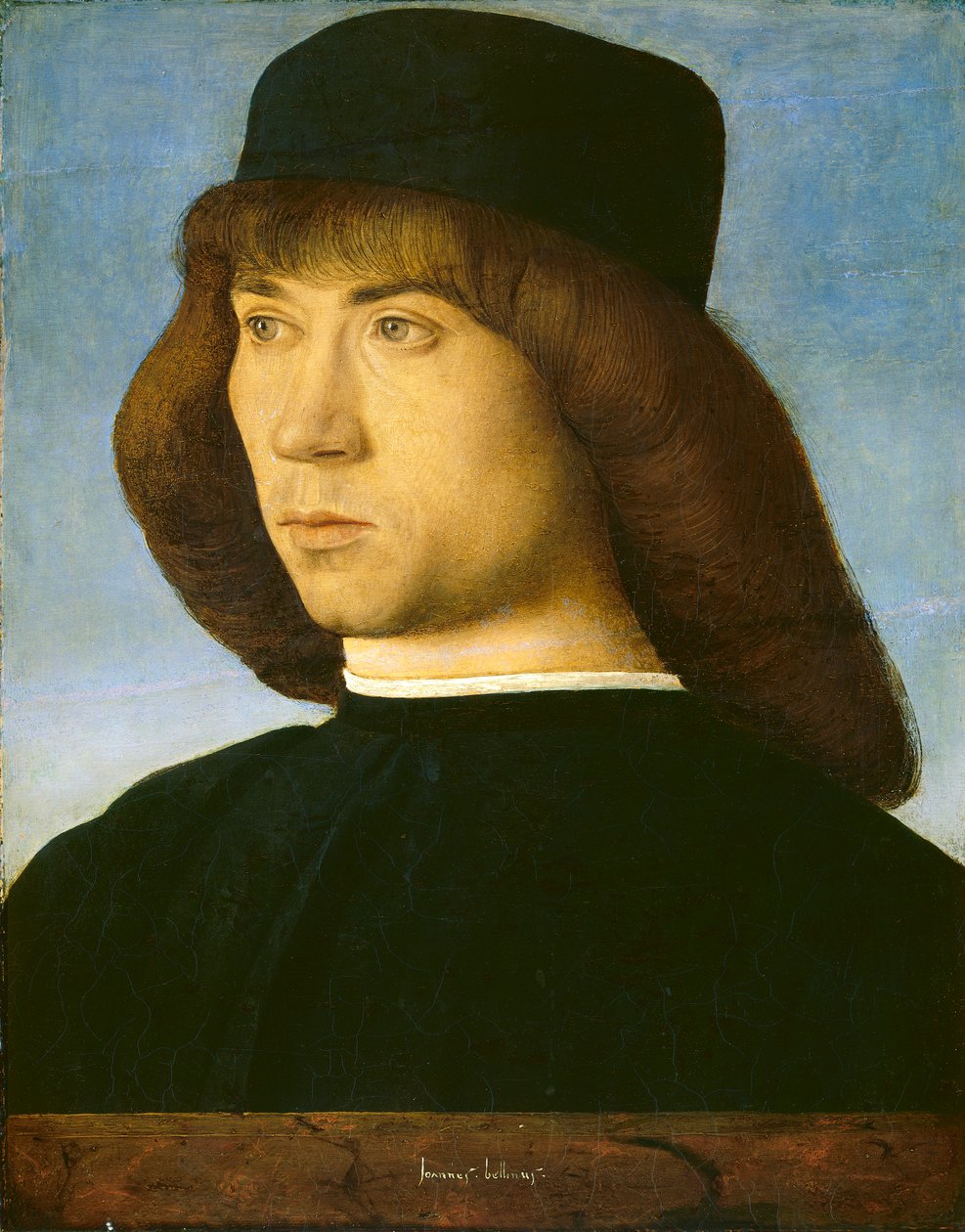 Porträtt av en ung man av Giovanni Bellini