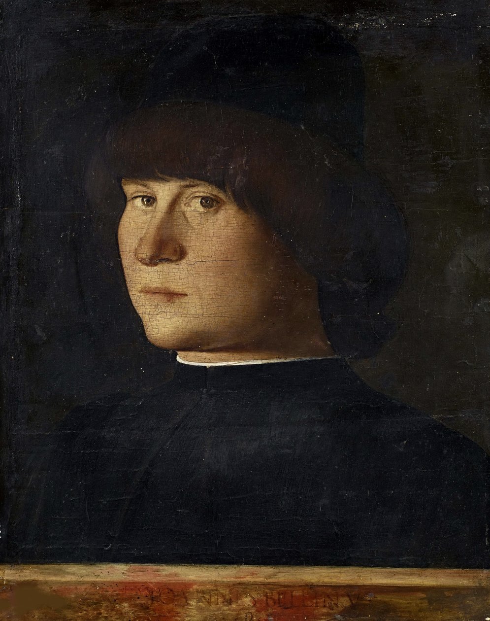 Porträtt av en ung man, ca 1500-1510. av Giovanni Bellini