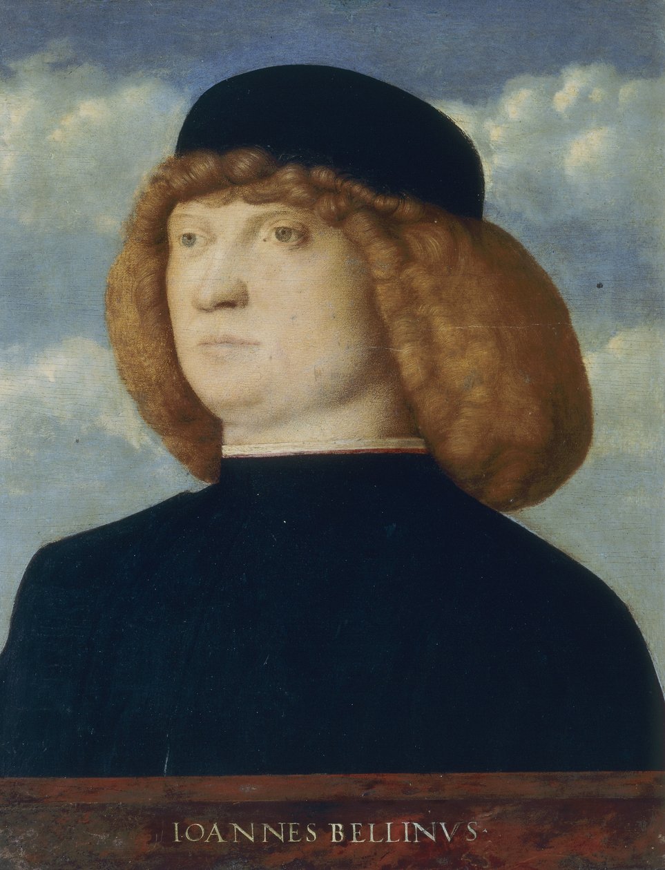 Porträtt av en ung man av Giovanni Bellini