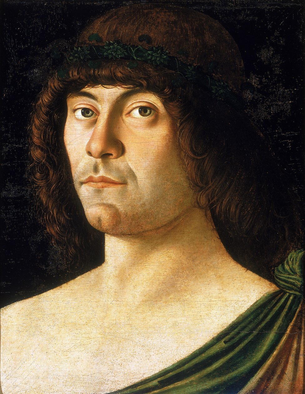 Porträtt av en oidentifierad man av Giovanni Bellini
