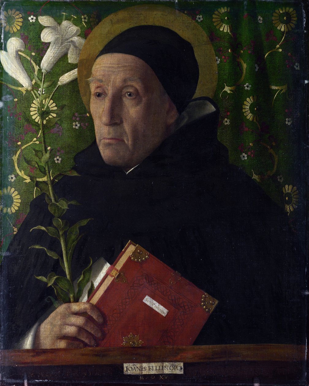 Sankt Dominikus av Giovanni Bellini