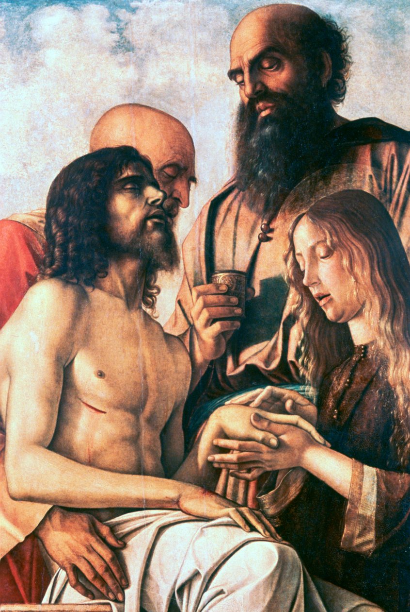 Gravläggningen, c1450-1516 av Giovanni Bellini