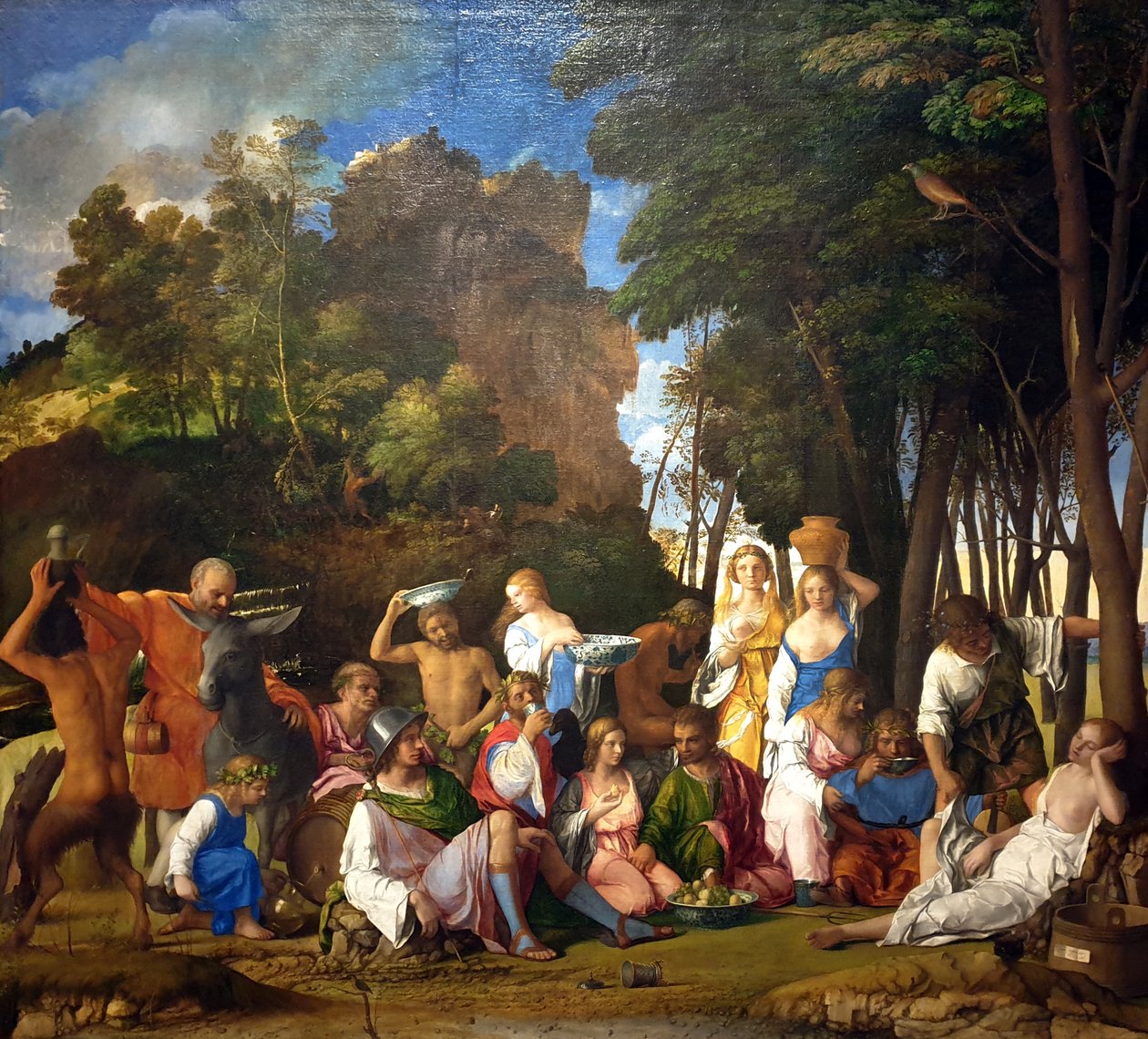 Gudarnas festmåltid av Giovanni Bellini