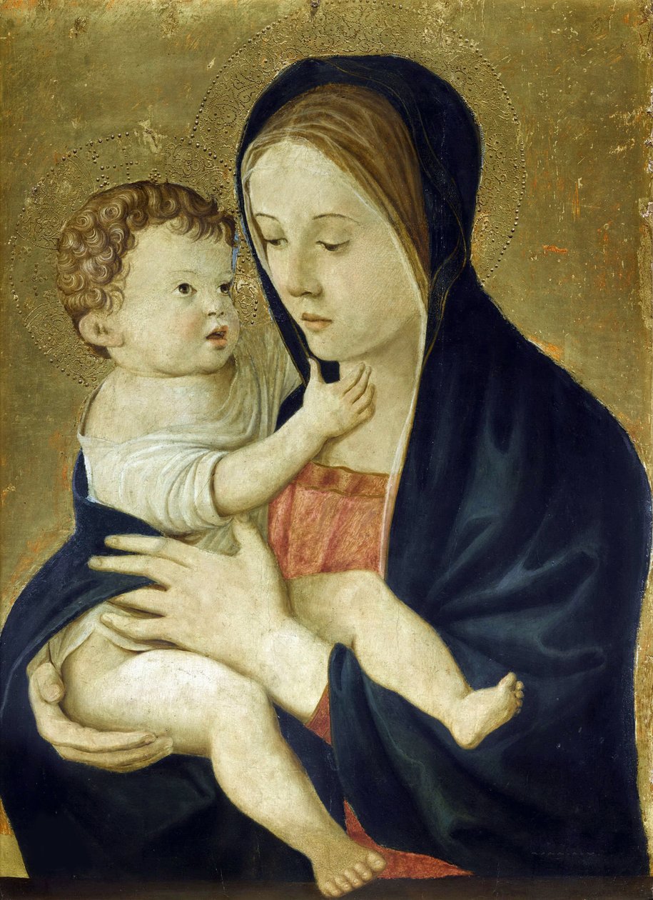 Jungfrun och barnet, ca 1470-1475. av Giovanni Bellini