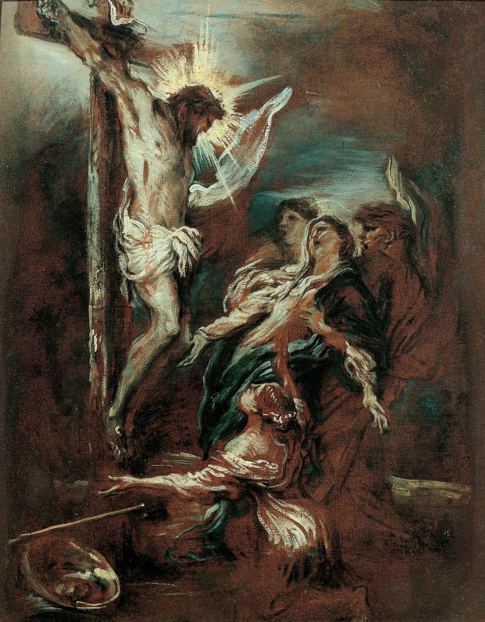 Korsfästelse av Giovanni Benedetto Castiglione