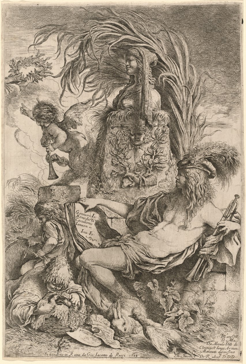 Castigliones snille av Giovanni Benedetto Castiglione