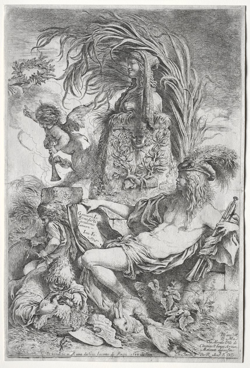 Castigliones snille av Giovanni Benedetto Castiglione