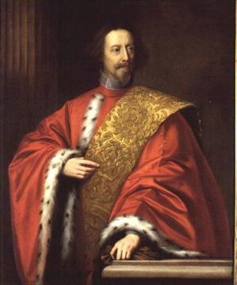 Porträtt av en åklagare (olja på duk) av Giovanni Bernardo Carboni