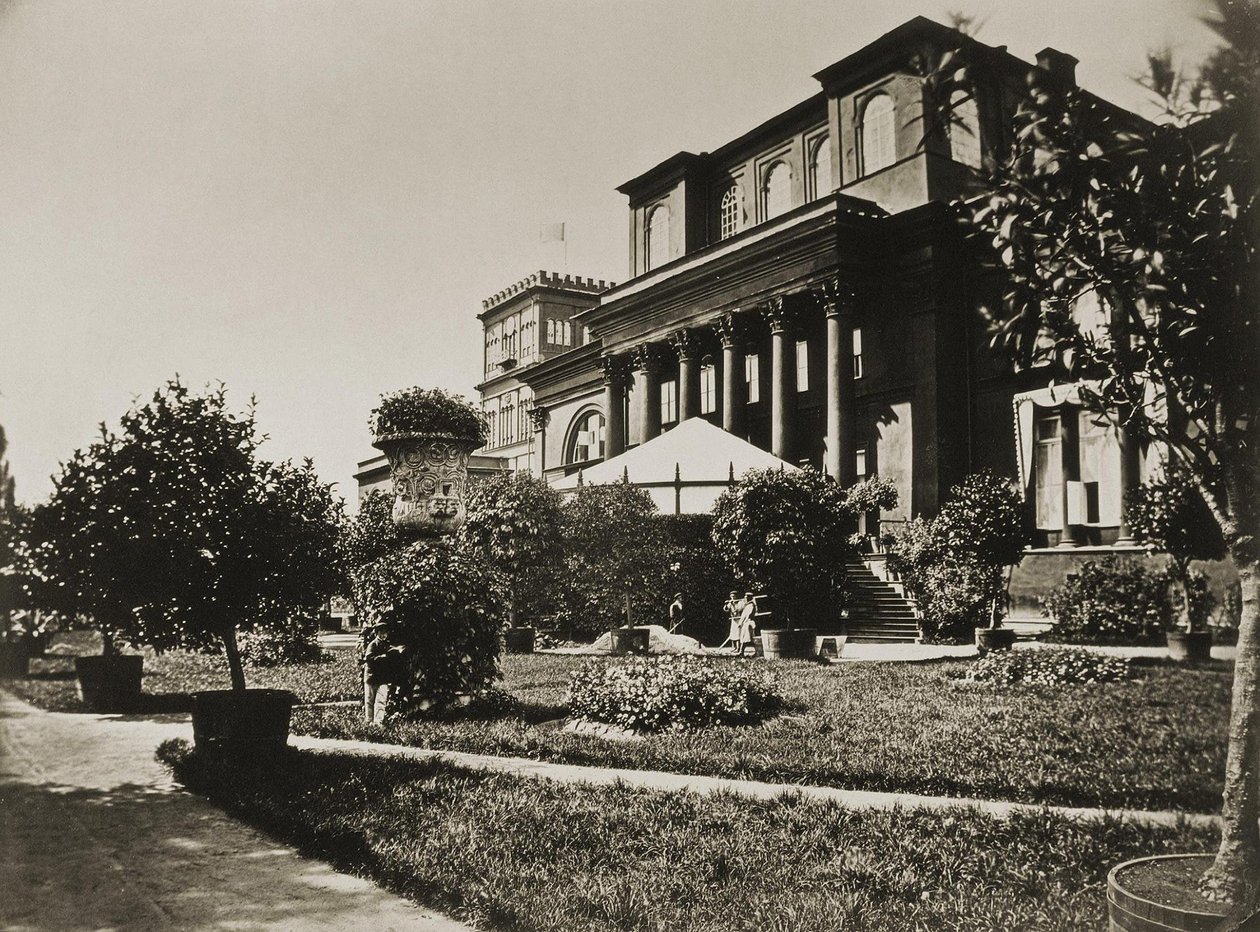 The Paskevich Residence i Gomel, 1860-talet av Giovanni Bianchi