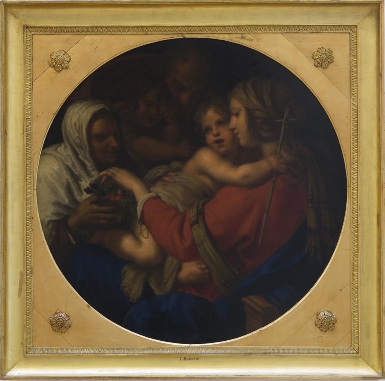 Den heliga familjen av Giovanni Biliverti