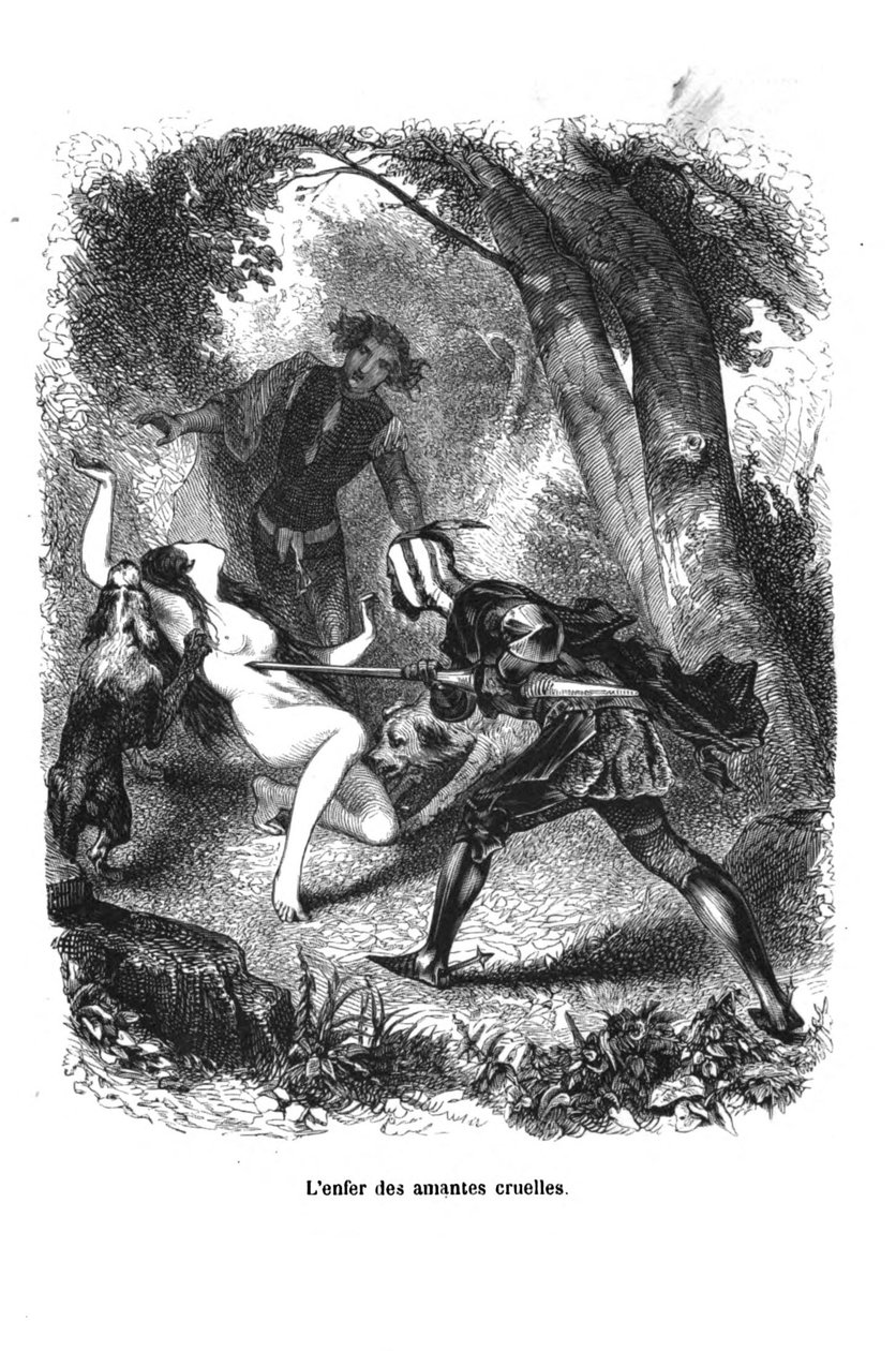 Decameron - Dag 5, novell 8 - De grymma älskarnas helvete av Giovanni Boccaccio