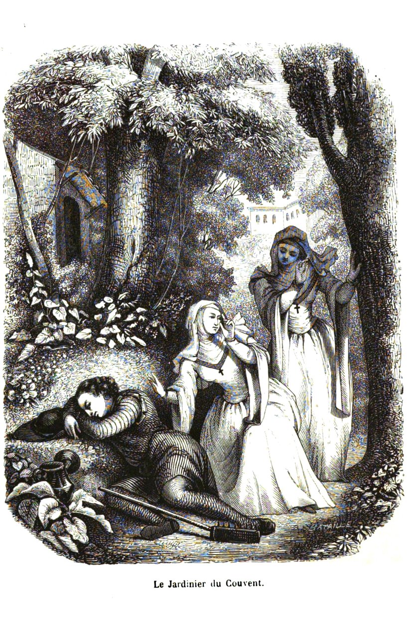 Decameron - Dag tre, novell 1 - Klosterträdgårdsmästaren av Giovanni Boccaccio