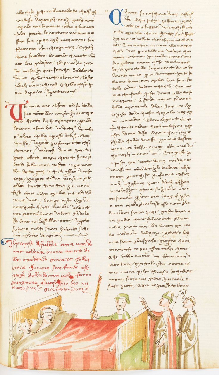 Décaméron, La nuit tous les chats sont gris; Prévôt de Fiesole tancé par son évêque, Huitième journée, nouvelle 4. av Giovanni Boccaccio