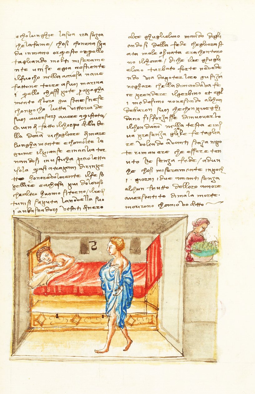 Decameron, Eleven - Lisabettas dröm, Femte dagen, novell 5 av Giovanni Boccaccio